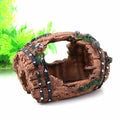 Barrel Cave Aquarium Decoration
