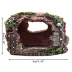 Barrel Cave Aquarium Decoration
