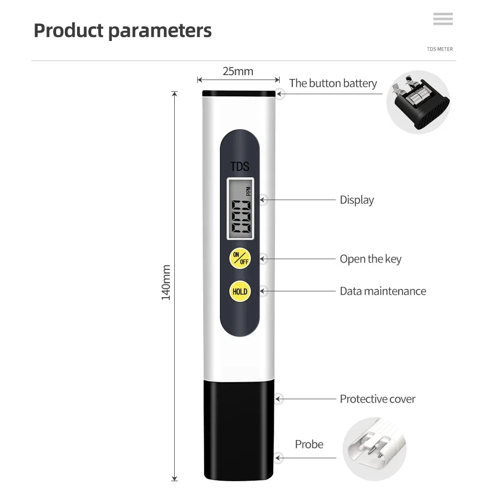 Digital pH & TDS Meter