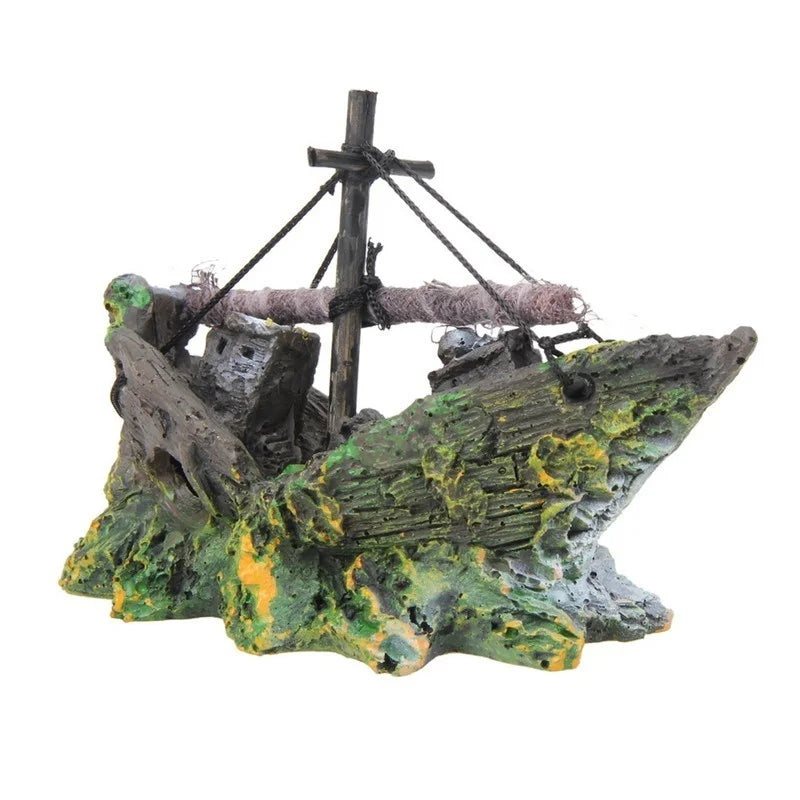 Pirate Ship Aquarium Decoration