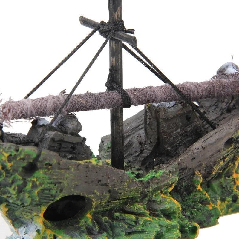 Pirate Ship Aquarium Decoration