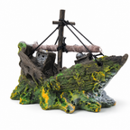 Pirate Ship Aquarium Decoration