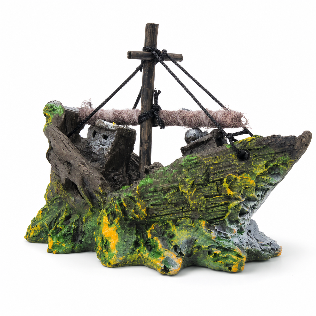 Pirate Ship Aquarium Decoration
