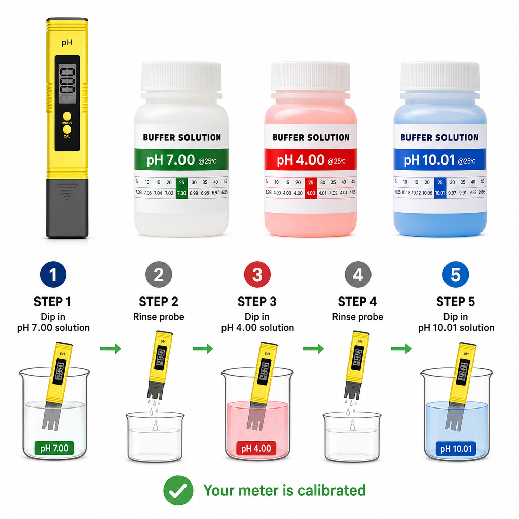 Digital pH Meter + BONUS: Free Digital TDS Meter